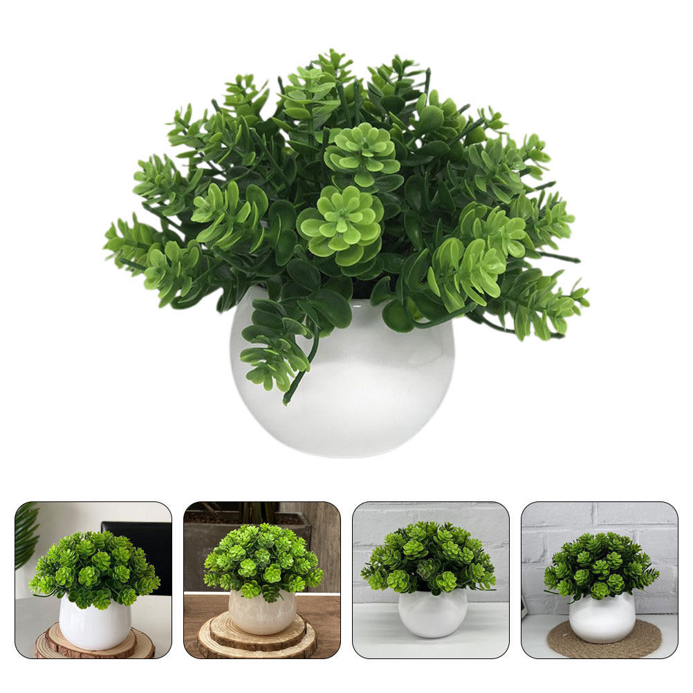 Bonsai Garden And Cafe - Bonsaï Artificiel Réaliste en Pot, Décoration