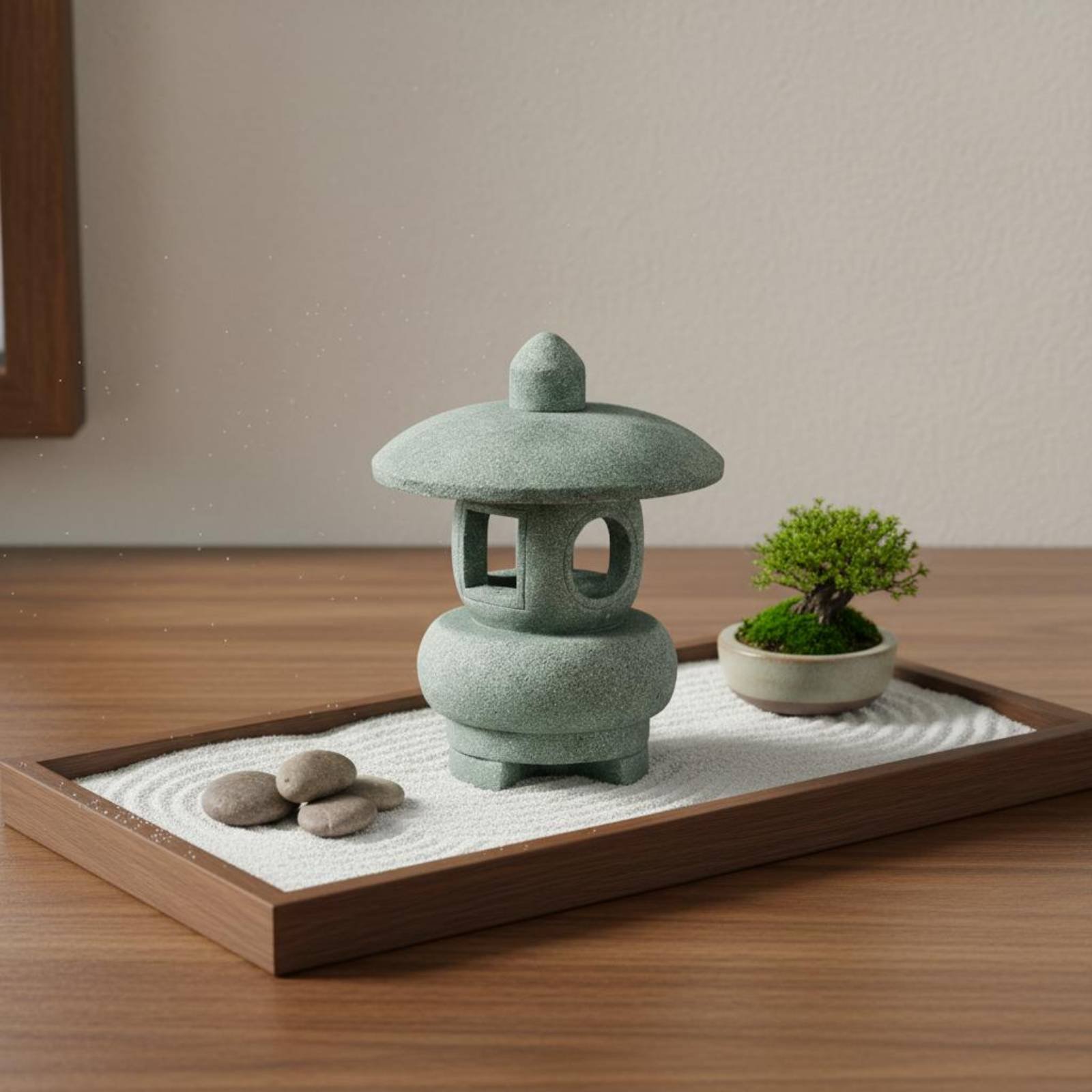 Lanterne miniature en pierre,  - Bonsai Garden Usa avis et prix