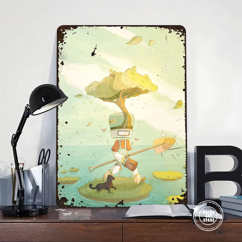 Affiche robot jardinier bonsaï - Bonsai Garden Art avis et prix
