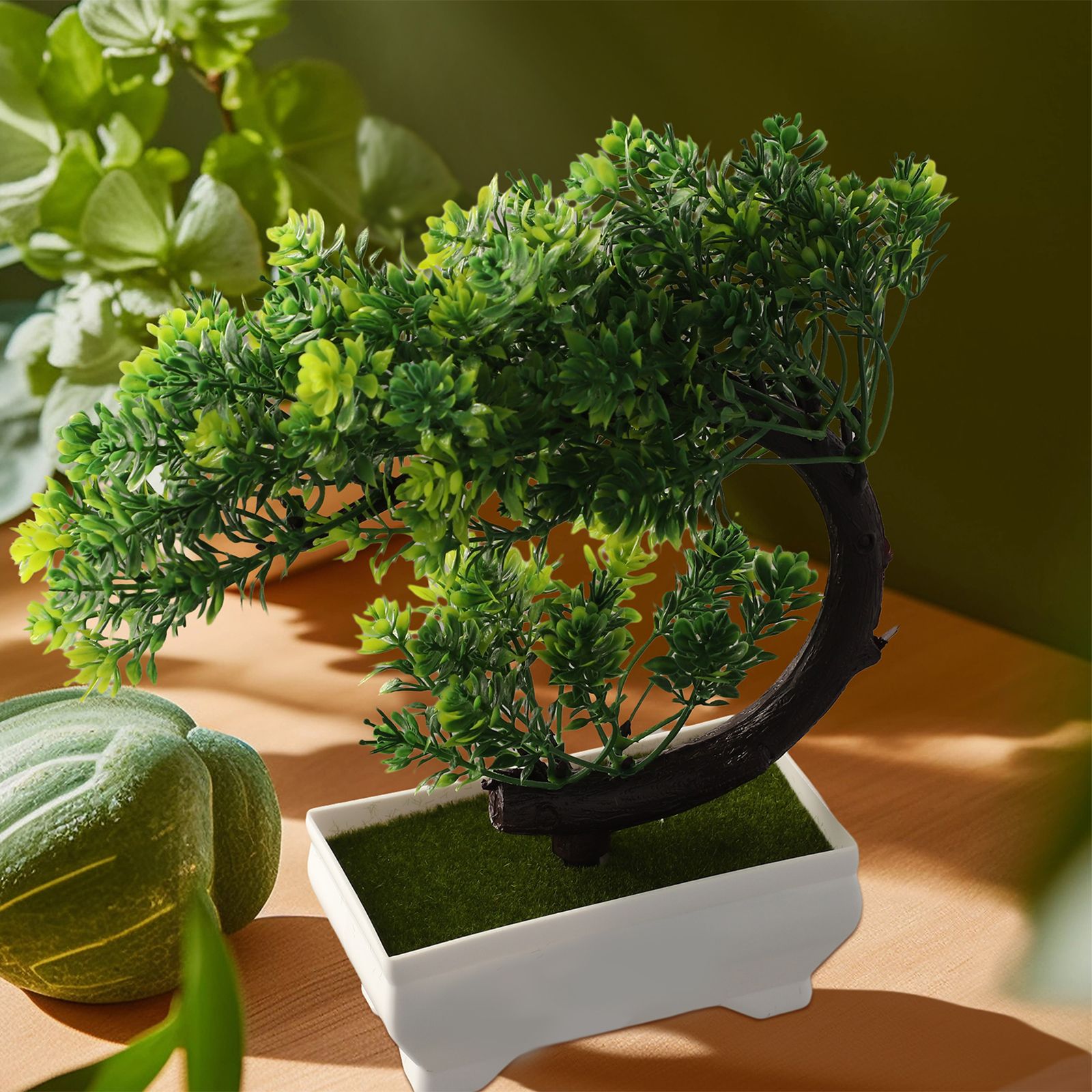 Ornement bonsaï en plastique p - Bonsai Garden For Desk avis et prix